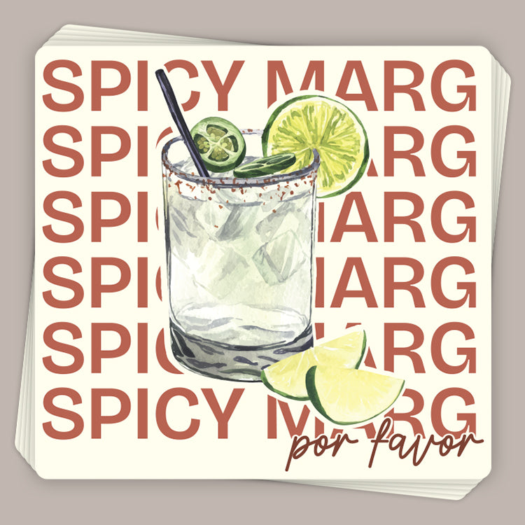 Spicy Marg (Decal) - Adult & Kids T-Shirts, Sweatshirts & Hoodies apparel design preview 1