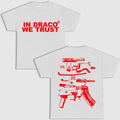 DRACO WE TRUST DOUBLE SIDE WHITE VERSION Menswear Top - Adult & Kids T-Shirts, Sweatshirts & Hoodies apparel design preview 1