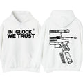 GLOCK WE TRUST Double Side Black White Full Color - Adult & Kids T-Shirts, Sweatshirts & Hoodies apparel design preview 1
