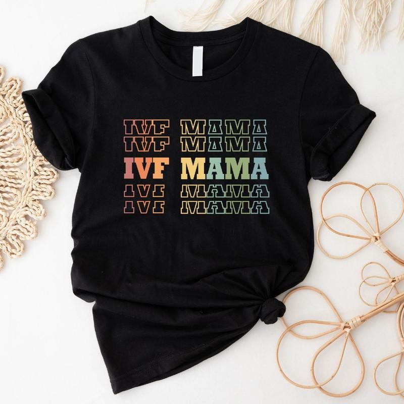 IVF Mama Vitro Fertilization New Mom Be Transfer Day - Adult & Kids T-Shirts, Sweatshirts & Hoodies apparel design preview 1