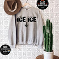 Ice Baby Pregnancy Announcement New Mom Reveal Be - Adult & Kids T-Shirts, Sweatshirts & Hoodies apparel design preview 1