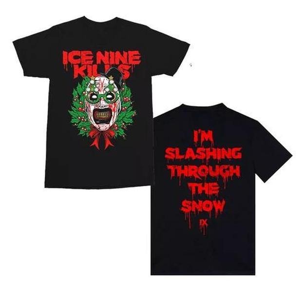 Ice Nine Kills Band Merry S 5XL BM395 - Adult & Kids T-Shirts, Sweatshirts & Hoodies apparel design preview 1