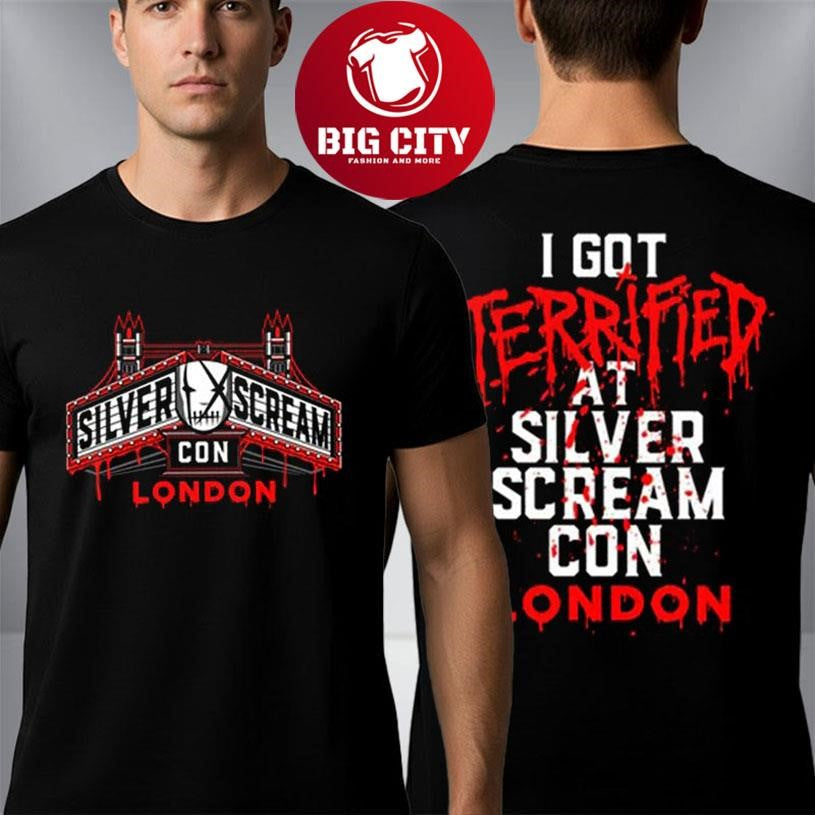 Ice Nine Kills Silver Scream Con London Event Two - Adult & Kids T-Shirts, Sweatshirts & Hoodies apparel design preview 1