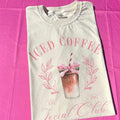 Iced Coffee Social Club Comfort Colors - Adult & Kids T-Shirts, Sweatshirts & Hoodies apparel design preview 1