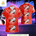 Cincinnati Reds Hawaiian MLB Baseball Mascot Fun - Adult & Kids T-Shirts, Sweatshirts & Hoodies apparel design preview 1