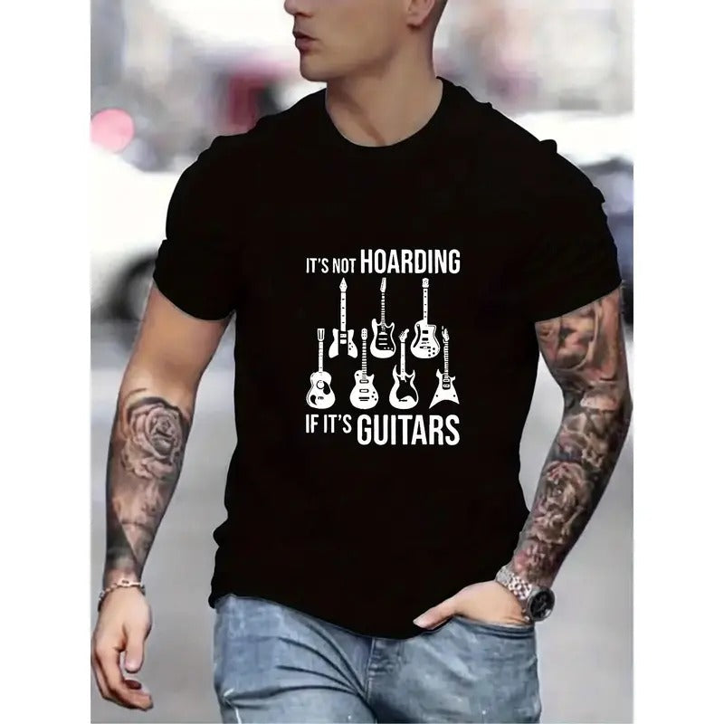 If 'S Guitars Print Casual Short Sleeve Summer Made - Adult & Kids T-Shirts, Sweatshirts & Hoodies apparel design preview 1
