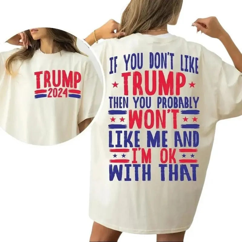 If You Don'T Like Trump 2024 American Retro Love - Adult & Kids T-Shirts, Sweatshirts & Hoodies apparel design preview 1