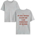 If You Tryna Scare Me Funny Quotes - Adult & Kids T-Shirts, Sweatshirts & Hoodies apparel design preview 1