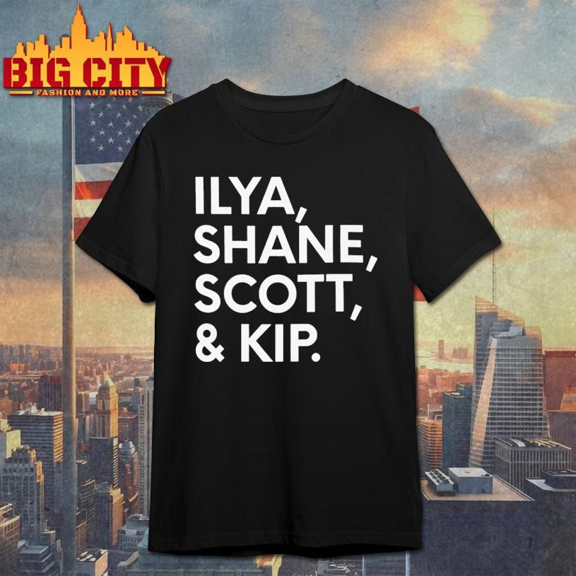 Ilya Shane Scott And Kip - Adult & Kids T-Shirts, Sweatshirts & Hoodies apparel design preview 1
