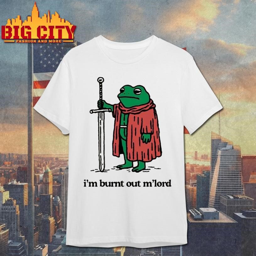 Im Burnt Out Mlord Frog - Adult & Kids T-Shirts, Sweatshirts & Hoodies apparel design preview 1