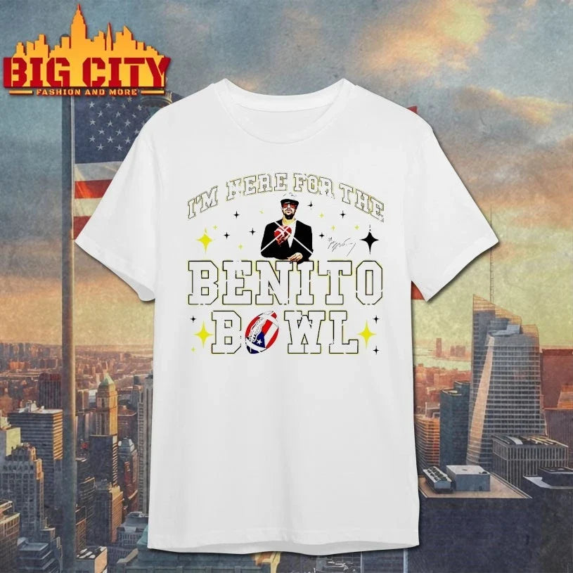 Im Here For The Bento Bowl Glitter Bad Bunny Football - Adult & Kids T-Shirts, Sweatshirts & Hoodies apparel design preview 1