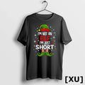 Im Not An Elf Just Short Funny Christmas Matching - Adult & Kids T-Shirts, Sweatshirts & Hoodies apparel design preview 1