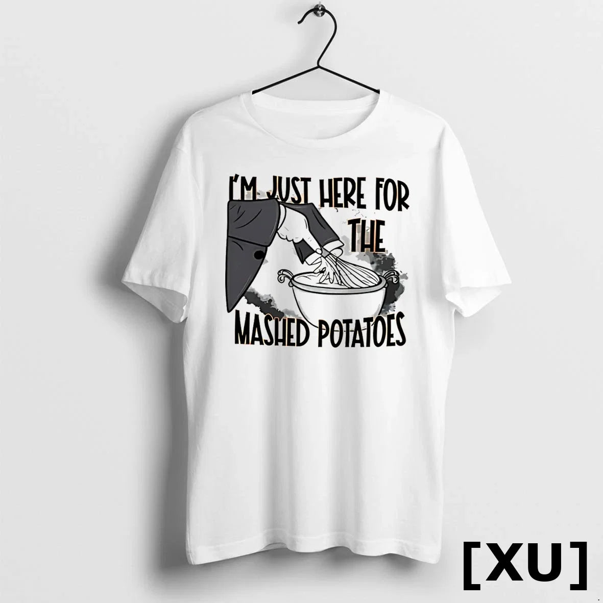 Im Just Here For The Mashed Potatoes Sweater - Adult & Kids T-Shirts, Sweatshirts & Hoodies apparel design preview 1