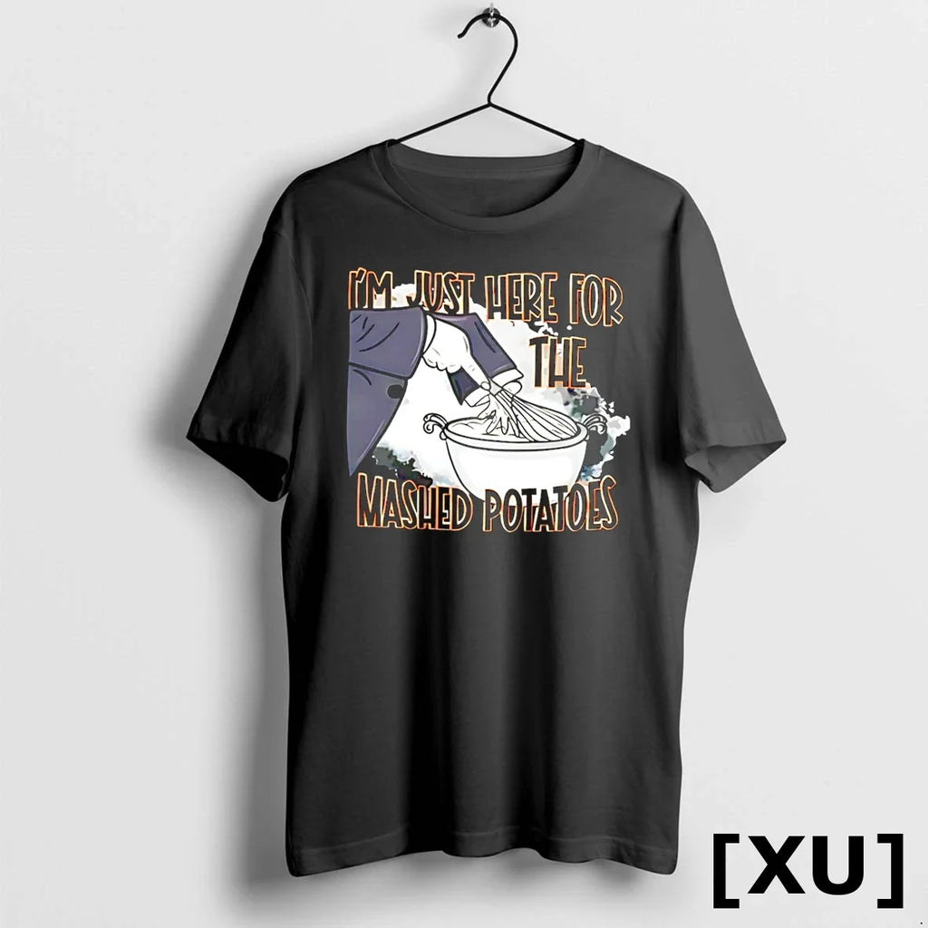 Im Just Here The Mashed Potatoes Thanksgiving Sweater - Adult & Kids T-Shirts, Sweatshirts & Hoodies apparel design preview 1