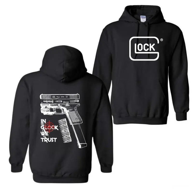 Glock We Trust Double Side Disassembly Classic Cotton - Adult & Kids T-Shirts, Sweatshirts & Hoodies apparel design preview 1