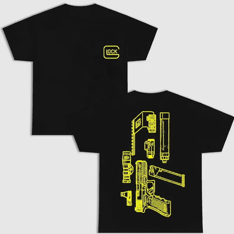 Glock We Trust Black Version S 4XL Menswear - Adult & Kids T-Shirts, Sweatshirts & Hoodies apparel design preview 1