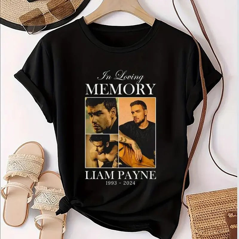 Loving Memory Liam Payne T Fan 1993 2024 - Adult & Kids T-Shirts, Sweatshirts & Hoodies apparel design preview 1