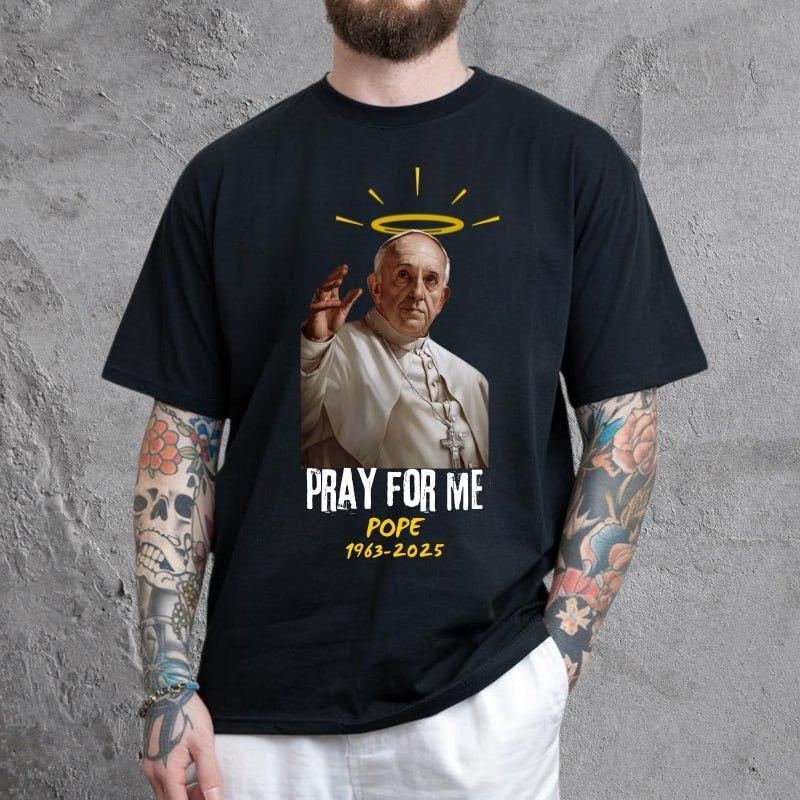 Loving Memory POPE FRANCIS RIP Jesus Love Whole World - Adult & Kids T-Shirts, Sweatshirts & Hoodies apparel design preview 1