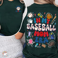 My Baseball Mom Era DRG Mama Game Day Team - Adult & Kids T-Shirts, Sweatshirts & Hoodies apparel design preview 1