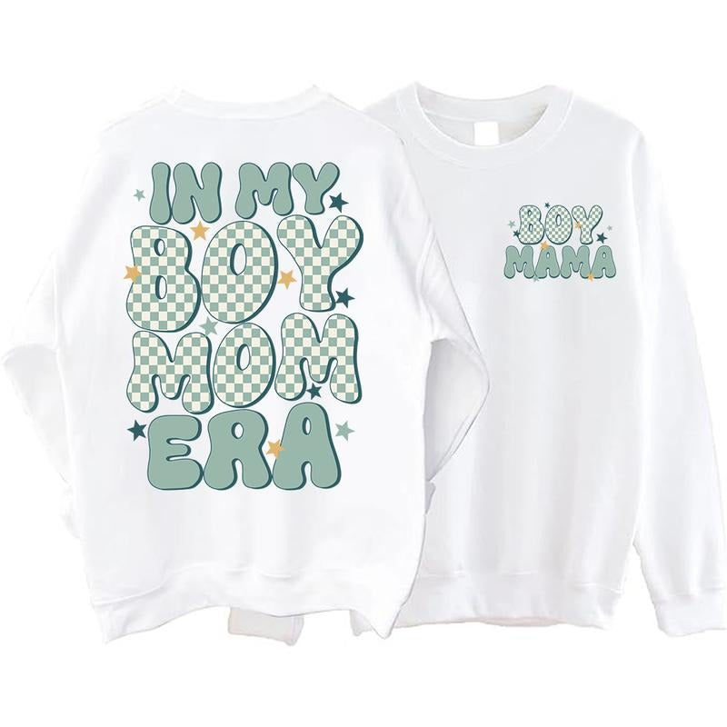 My Boy Mom Era 2 Sides Gender Reveal Club New - Adult & Kids T-Shirts, Sweatshirts & Hoodies apparel design preview 1