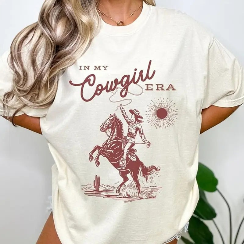 My Cowgirl Era Retro Rodeo Country Full Size - Adult & Kids T-Shirts, Sweatshirts & Hoodies apparel design preview 1