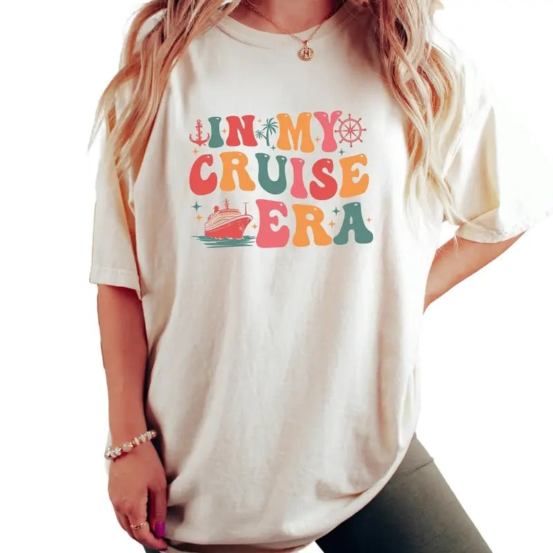 My Cruise Era Funny Vacation Family Travel Trip - Adult & Kids T-Shirts, Sweatshirts & Hoodies apparel design preview 1