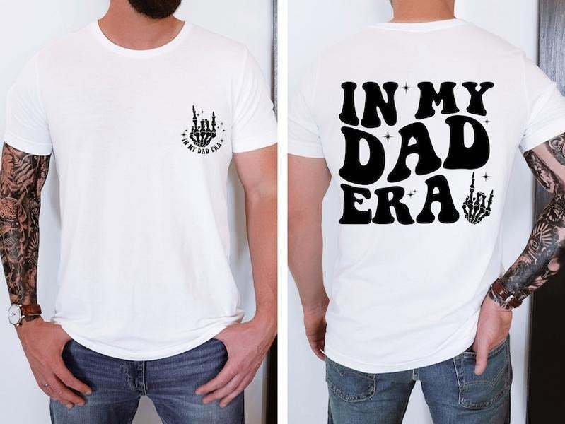 My Dad Era Hospital Daddys Daughter 2 Sides - Adult & Kids T-Shirts, Sweatshirts & Hoodies apparel design preview 1