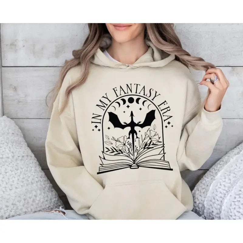 My Fantasy Era Fourth Wings Inspired Reader Bookish - Adult & Kids T-Shirts, Sweatshirts & Hoodies apparel design preview 1