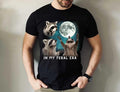 My Feral Era Racoons Howling Moon - Adult & Kids T-Shirts, Sweatshirts & Hoodies apparel design preview 1