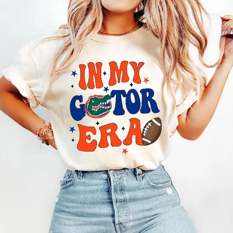 My Gator Era Preppy Florida Girly Football Game Day - Adult & Kids T-Shirts, Sweatshirts & Hoodies apparel design preview 1