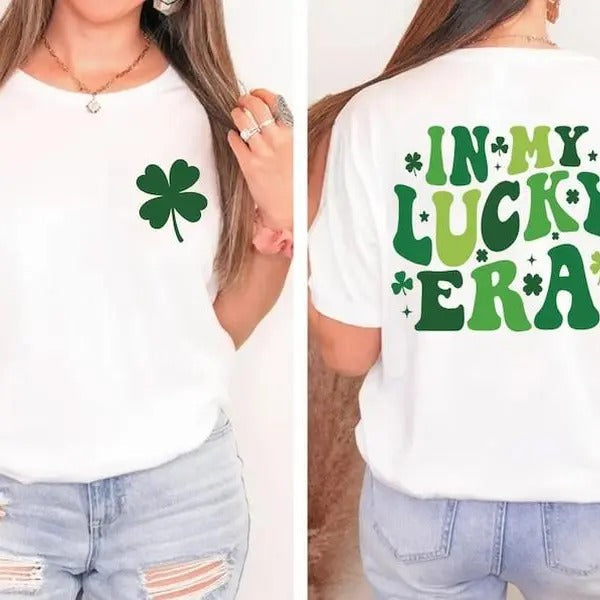 My Lucky Era Saint Patrick'S Day St Family Shamrock - Adult & Kids T-Shirts, Sweatshirts & Hoodies apparel design preview 1