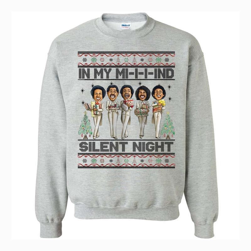 My Mind Temptations Ugly African American Xmas - Adult & Kids T-Shirts, Sweatshirts & Hoodies apparel design preview 1