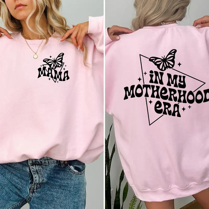 My Motherhood Era Some Day Cute Mom Life New - Adult & Kids T-Shirts, Sweatshirts & Hoodies apparel design preview 1