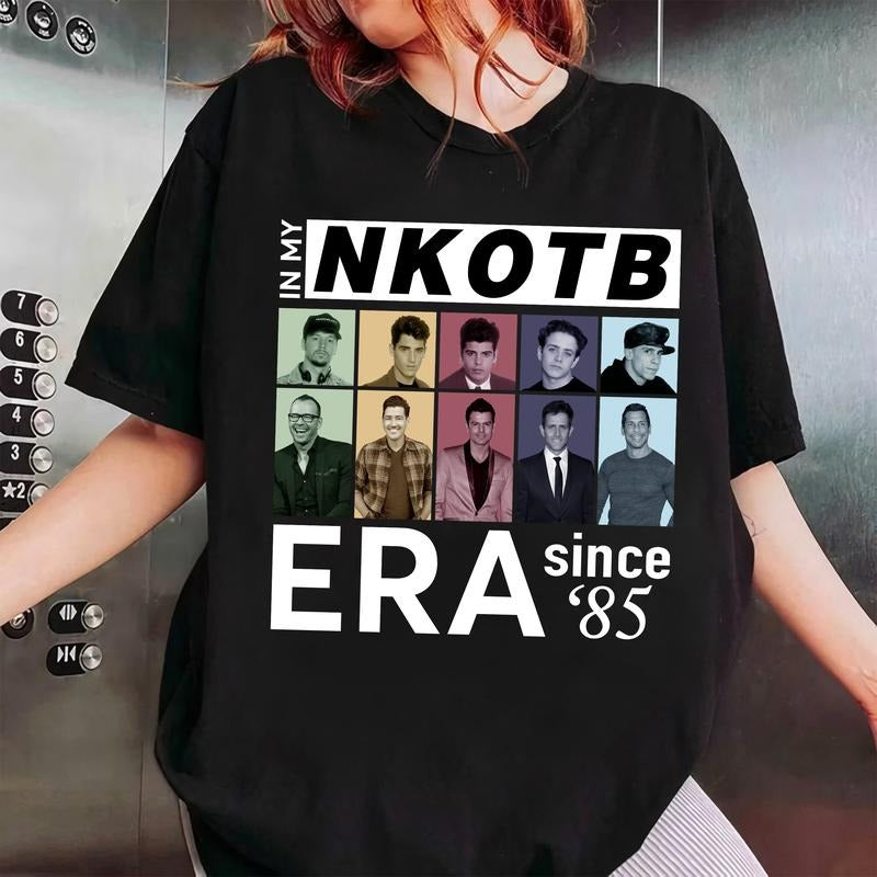My New Block Era Nkotb Fan Band 90s Boy Short Sleeve - Adult & Kids T-Shirts, Sweatshirts & Hoodies apparel design preview 1