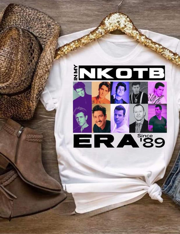 My Nkotb Era Since 89 New Magic Summer Block Retro - Adult & Kids T-Shirts, Sweatshirts & Hoodies apparel design preview 1