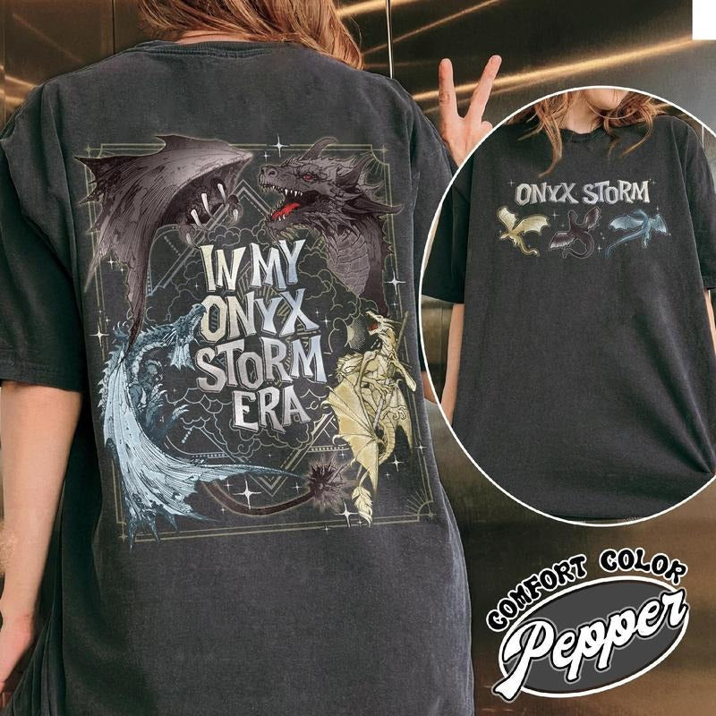 My Onyx Storm Era Basgiath War College Fourth Wing - Adult & Kids T-Shirts, Sweatshirts & Hoodies apparel design preview 1