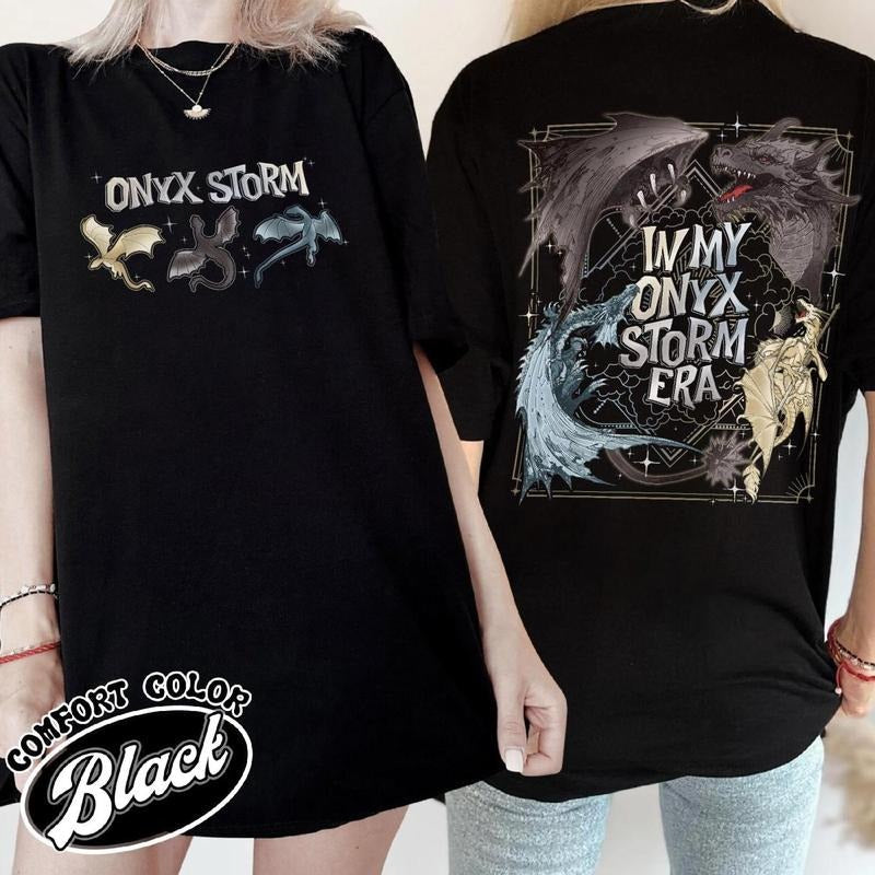 My Onyx Storm Era Basgiath War College Fourth Wing - Adult & Kids T-Shirts, Sweatshirts & Hoodies apparel design preview 1