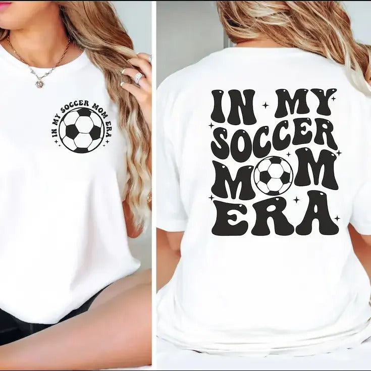 My Soccer Mom Era Mama Lover Life - Adult & Kids T-Shirts, Sweatshirts & Hoodies apparel design preview 1