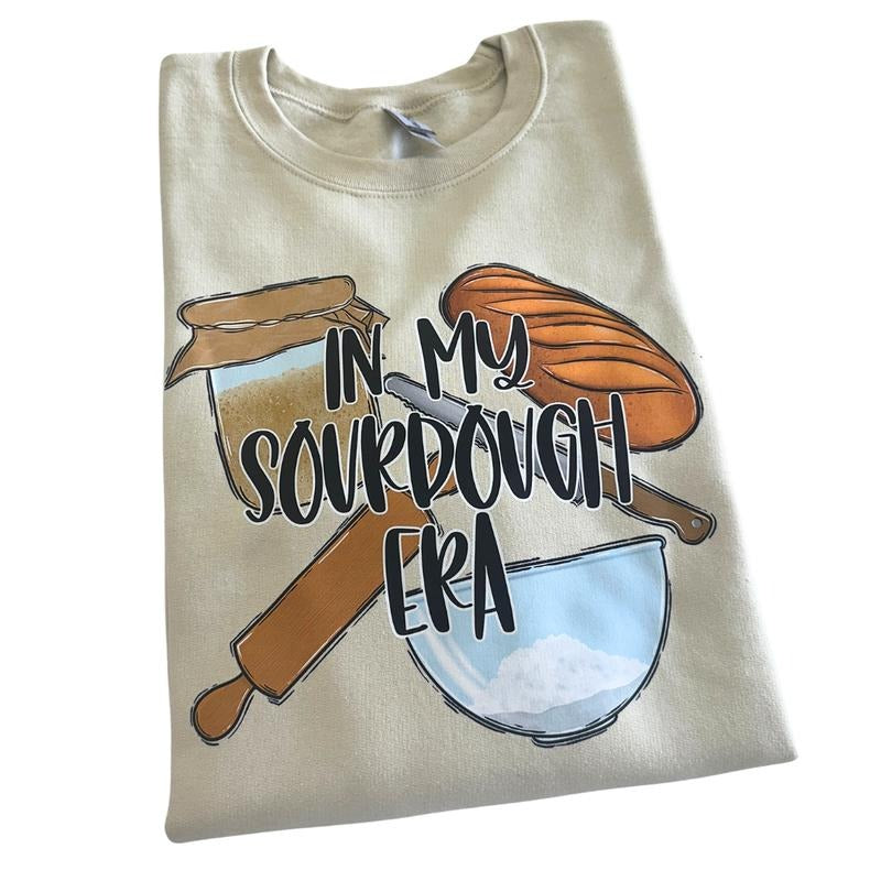 My Sourdough Era - Adult & Kids T-Shirts, Sweatshirts & Hoodies apparel design preview 1