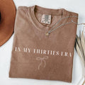 My Thirties Era Comfort Color 30th Party Coquette Bow - Adult & Kids T-Shirts, Sweatshirts & Hoodies apparel design preview 1