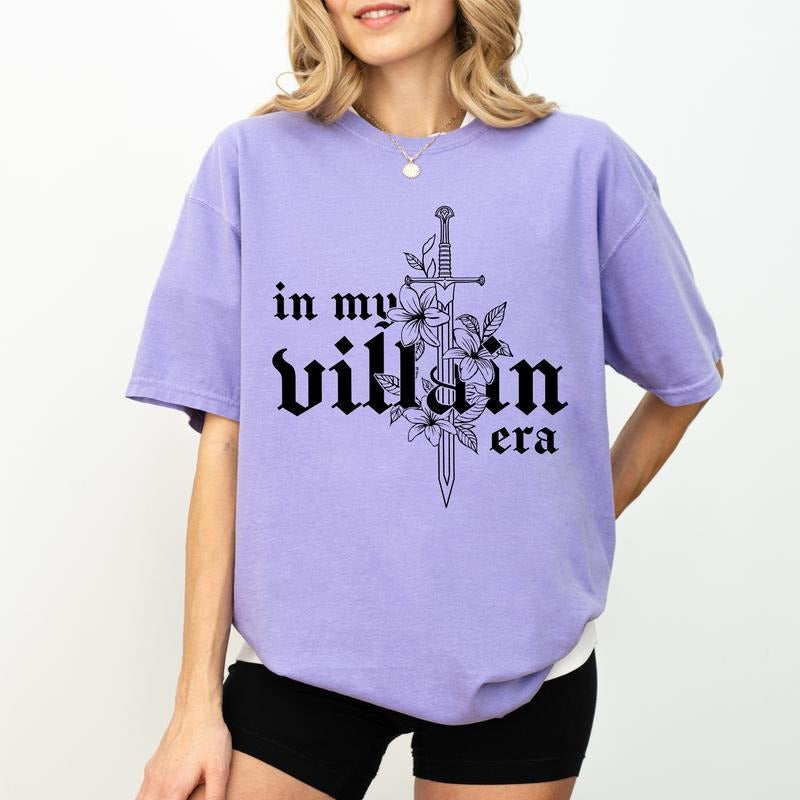 My Villain Era Comfort Colors Morally Grey Book Club - Adult & Kids T-Shirts, Sweatshirts & Hoodies apparel design preview 1