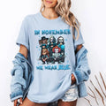 November We Blue Halloween Character Diabetes - Adult & Kids T-Shirts, Sweatshirts & Hoodies apparel design preview 1