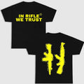 Rifle We Trust Black Version S 4XL Menswear - Adult & Kids T-Shirts, Sweatshirts & Hoodies apparel design preview 1