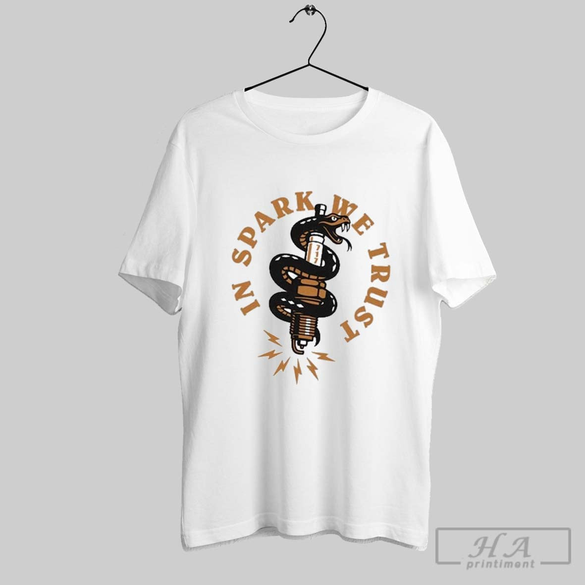 In Spark We Trust - Adult & Kids T-Shirts, Sweatshirts & Hoodies apparel design preview 1
