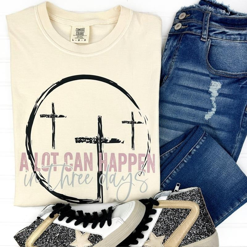 Three Days Comfort Colors - Adult & Kids T-Shirts, Sweatshirts & Hoodies apparel design preview 1