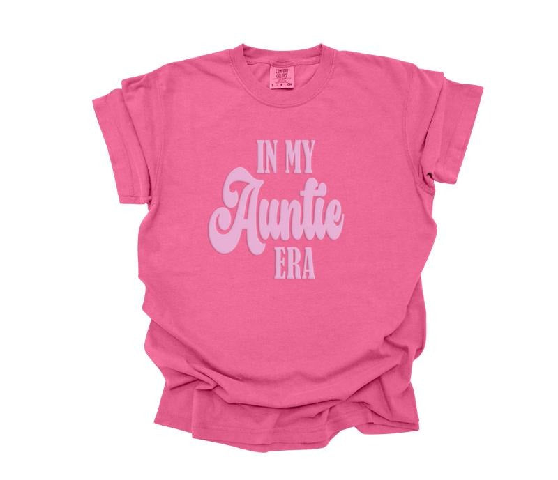My Auntie Era Puff Comfort Colors Embossed - Adult & Kids T-Shirts, Sweatshirts & Hoodies apparel design preview 1