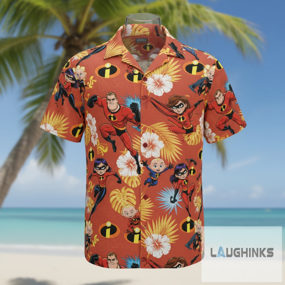 Incredibles Hawaiian - Adult & Kids T-Shirts, Sweatshirts & Hoodies apparel design preview 1