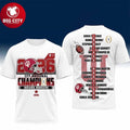 Indiana CFP National Champions 2026 Two Sided - Adult & Kids T-Shirts, Sweatshirts & Hoodies apparel design preview 1