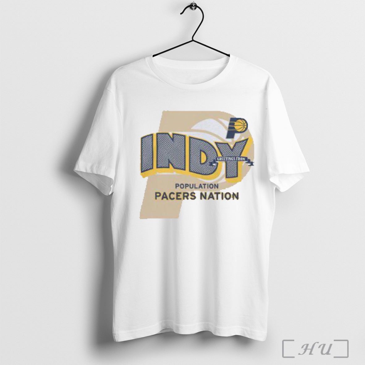 Indiana Pacers Stadium Essentials Greetings - Adult & Kids T-Shirts, Sweatshirts & Hoodies apparel design preview 1
