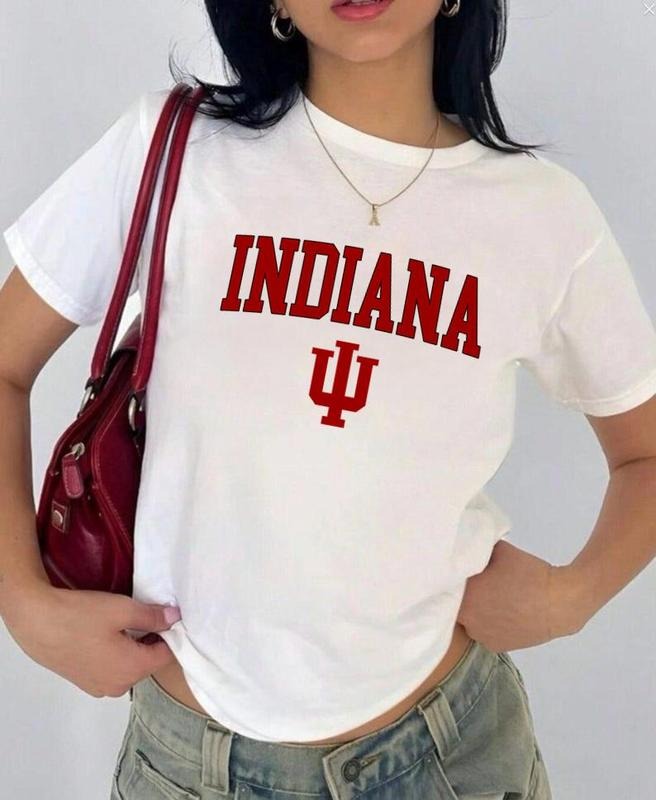 Indiana Vintage Sport Teams NCAA Black Baby Team Fans - Adult & Kids T-Shirts, Sweatshirts & Hoodies apparel design preview 1